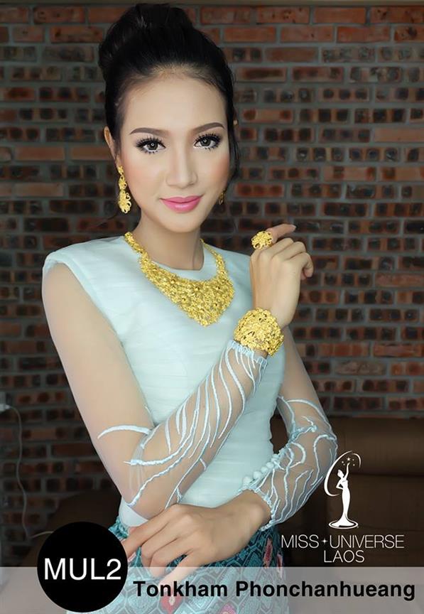 Tonkham Mc Jennie Phonchanheuang Miss Universe Laos 2017 Finalist